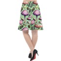 Witchy Forest Mushroom Fishtail Chiffon Skirt View2