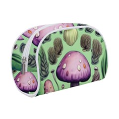 Witchy Forest Mushroom Make Up Case (small) by GardenOfOphir