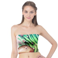 Goblin Core Forest Mushroom Tube Top by GardenOfOphir