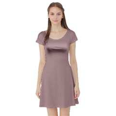 Wood Rose	 - 	Short Sleeve Skater Dress