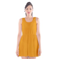 Mango Mojito Orange	 - 	scoop Neck Skater Dress