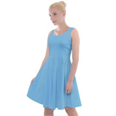 Baby Blue	 - 	Knee Length Skater Dress