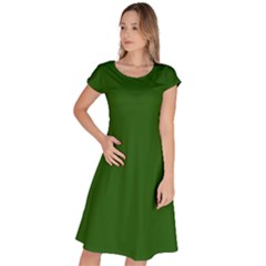 Lincoln Green	 - 	classic Short Sleeve Dress by ColorfulDresses