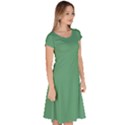 Shiny Shamrock Green	 - 	Classic Short Sleeve Dress View3