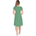 Shiny Shamrock Green	 - 	Classic Short Sleeve Dress View4