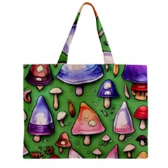 A Forest Core Farm Tale Zipper Mini Tote Bag by GardenOfOphir