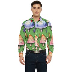 A Forest Core Farm Tale Men s Long Sleeve  Shirt by GardenOfOphir