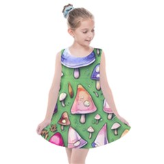 A Forest Core Farm Tale Kids  Summer Dress by GardenOfOphir