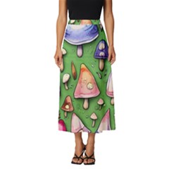 A Forest Core Farm Tale Classic Midi Chiffon Skirt