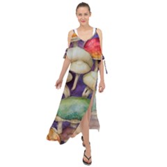 A Fantasy Maxi Chiffon Cover Up Dress by GardenOfOphir