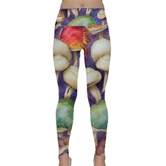 A Fantasy Lightweight Velour Classic Yoga Leggings by GardenOfOphir