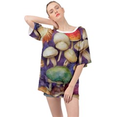 A Fantasy Oversized Chiffon Top by GardenOfOphir