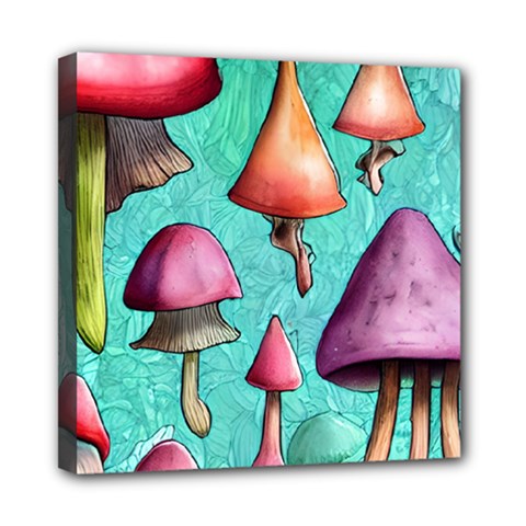 A Fantasy Mini Canvas 8  X 8  (stretched) by GardenOfOphir