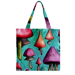 A Fantasy Zipper Grocery Tote Bag by GardenOfOphir