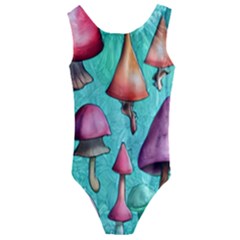 A Fantasy Kids  Cut-out Back One Piece Swimsuit by GardenOfOphir