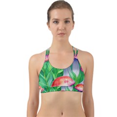 A Forest Fantasy Back Web Sports Bra by GardenOfOphir