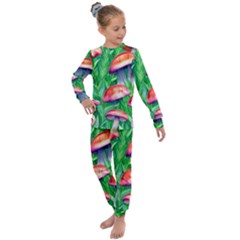 A Forest Fantasy Kids  Long Sleeve Set  by GardenOfOphir