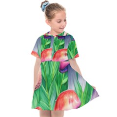 A Forest Fantasy Kids  Sailor Dress by GardenOfOphir