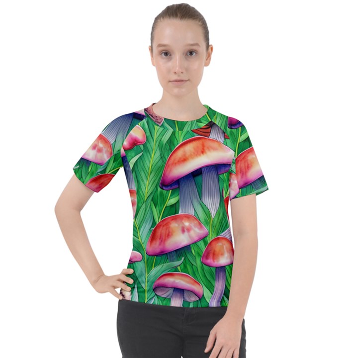 A Forest Fantasy Women s Sport Raglan Tee