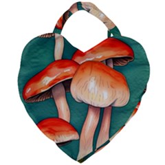 A Goblin Core Tale Giant Heart Shaped Tote by GardenOfOphir