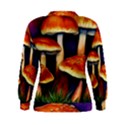 Nature s Woodsy Mushrooms Women s Sweatshirt View2