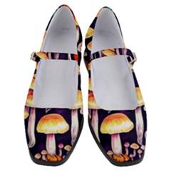 Forestcore Mushroom Women s Mary Jane Shoes by GardenOfOphir