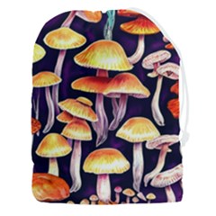 Forestcore Mushroom Drawstring Pouch (3xl) by GardenOfOphir