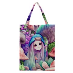 Fantasy Mushrooms Classic Tote Bag by GardenOfOphir