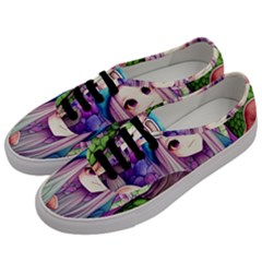 Fantasy Mushrooms Men s Classic Low Top Sneakers by GardenOfOphir