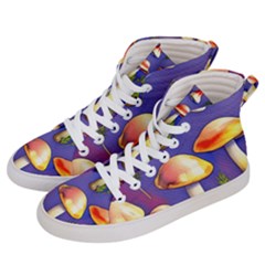 Farmcore Mushrooms Women s Hi-top Skate Sneakers