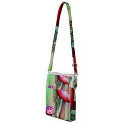 Warm Mushroom Forest Multi Function Travel Bag by GardenOfOphir