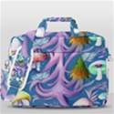 Mushroom Forest Nature Fairy Boho MacBook Pro 16  Shoulder Laptop Bag View3