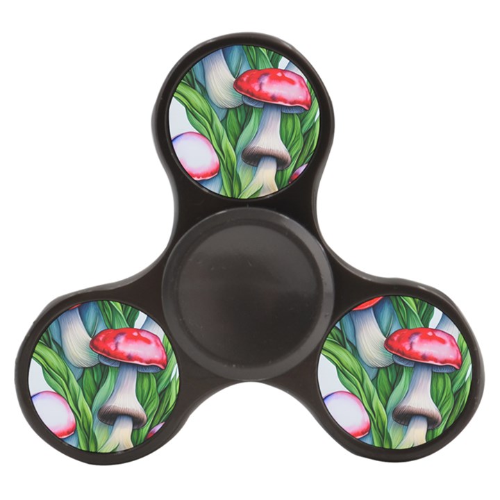 Woods Mushroom Forest Academia Core Finger Spinner