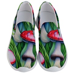 Woods Mushroom Forest Academia Core Men s Lightweight Slip Ons by GardenOfOphir