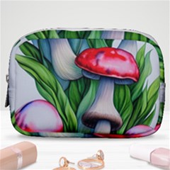 Woods Mushroom Forest Academia Core Make Up Pouch (small) by GardenOfOphir