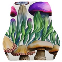 Cozy Mushroom Forest Historical Boho Car Seat Back Cushion  by GardenOfOphir