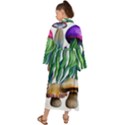 Cozy Mushroom Forest Historical Boho Maxi Kimono View2