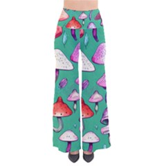 Goblin Mushroom Forest Boho Witchy So Vintage Palazzo Pants by GardenOfOphir