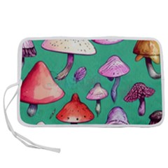 Goblin Mushroom Forest Boho Witchy Pen Storage Case (s) by GardenOfOphir