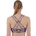 Mystic Mushroom Back Weave Sports Bra View2