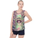 Mystic Mushroom Bubble Hem Chiffon Tank Top View1