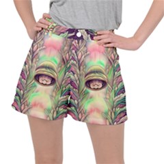 Mystic Mushroom Ripstop Shorts by GardenOfOphir