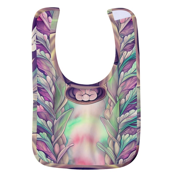 Mystic Mushroom Baby Bib