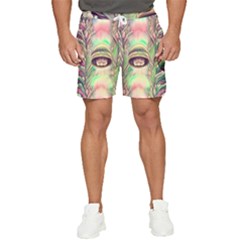 Mystic Mushroom Men s Runner Shorts by GardenOfOphir