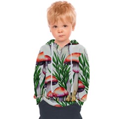 Forest Fungi Kids  Overhead Hoodie by GardenOfOphir