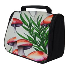 Forest Fungi Full Print Travel Pouch (small) by GardenOfOphir