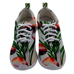 Forest Fungi Women Athletic Shoes by GardenOfOphir