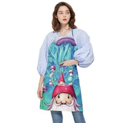 Mushroom Magic Pocket Apron by GardenOfOphir