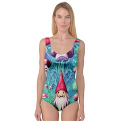 Mushroom Magic Princess Tank Leotard  by GardenOfOphir