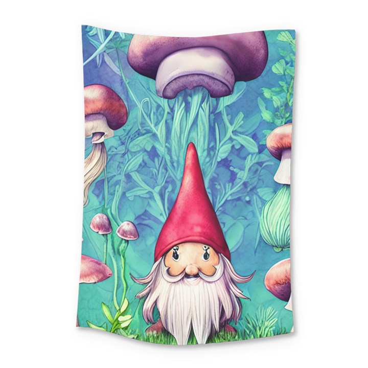 Mushroom Magic Small Tapestry